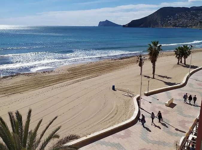 アパート Primera Linea De Playa Con Garaje *