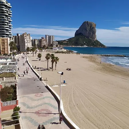 Primera Linea De Playa Con Garaje Apartmán Calpe